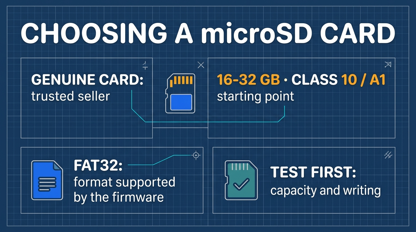 microSD 选购重点与相容性