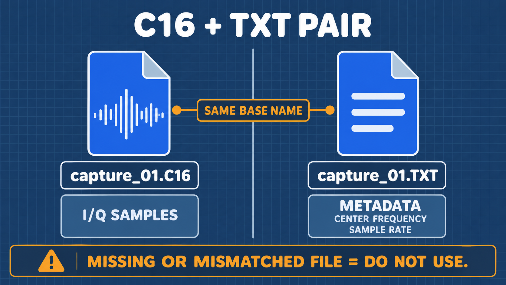 C16 原始数据与 TXT 诠释资料成对结构
